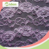 Garment Accessories Tricot Knit Tulle Lace Purple Stretch Lace Fabric