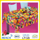 New Design PVC Transparent and Embossed Tablecloth Factory (TJ3D0004)