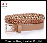 Fashionable PU Chain Belt for Lady's Dresses