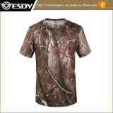 Army Tree Camo Summer Men's Round Collar Short Sleeve T-Shirt