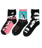 Custom Jacquard Popular Fashionable Sock in Various Designs and Sizes