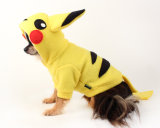 Pikachu Dog Pokemon Dog Hoodie in Yellow