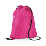 Customized Logo Polyester Mesh Drawstring Cotton Bag Reusable Sports Backpack