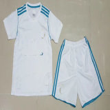 1718 Real Madrid Home Kid Soccer Uniforms