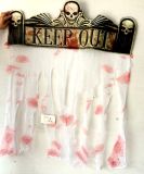 Halloween Keep out Bloody Curtain (PM083)