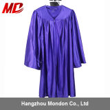 Child Shiny Graduation Gown for Kindergarden Purple Color