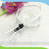 Transparent PVC Long Chain Zipper with Metal Teeth Closed End