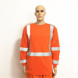 Flame Retardant Fluorescent Anti-Static Workwear with Reflective Tape