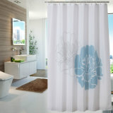 100%Polyester Printed Waterproof Bathroom Shower Curtain (01S0012)