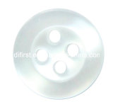 Shell Button with 4-Hold, Suitable for High Grade Shirts