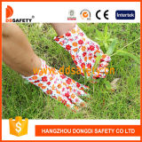 Ddsafety 2017 Cotton Prints Gardening Gloves with Band Cuff