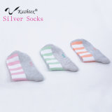 Anti-Odour and Anti-Bacterial Ankle Cotton Socks with Silver Fiber for Women