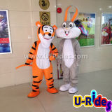 Rabbit Fur Cartoon Costumes for Party