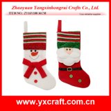 Christmas Tree Stocking / Sock Design Craft Decoration Ornament Gift