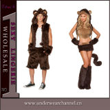 Adult Cartoon Fox Animal Party Fancy Halloween Carnival Costume (TLQZ6842)