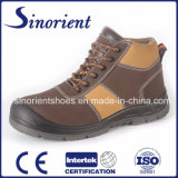 Professional Nubuck Leather Safety Shoes Snn409