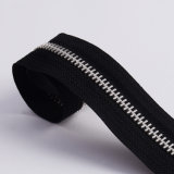 #5 Aluminum Long Chain Metal Zipper Tape by The Yard Continuous