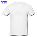 Customized White Polyester Sublimation Printing Tshirts