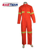 100% Cotton Flame Resistant Coverall with Reflective Tape