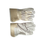 10.5 Inch Full Palm Cow Split Leather Gloves for Hand Protection