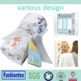 Wholesale Muslin Fabric Cotton Wrap Swaddle Baby Blanket
