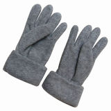 Children Fashion Polar Fleece Knitted Winter Warm Gloves (YKY5432)