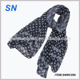 Alibaba Website Fashion Able Custom Printed Lady Voile Scarf