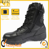 Modern Black Antique Police Men Military Tactical Boots