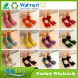 Wholesale Custom Colorful Fingerless Yoga Pilates Sock Manufacturer