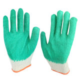 Puncture Resistant Latex Smooth Gloves for Automobile Industry