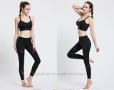 Fashion Mesh Combiantion Outdoor Sports Woman Gym Legging