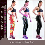 Printed Women's Sports Wear Fitness Tights Yoga Gym Leggings (TYDC014)