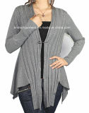 Women Fashion Luxury Fair Isle Long Sweater (12AW-056)