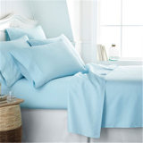 Egyptian Cotton Quality Microfiber Fabric Hand Embroidery Bed Sheet