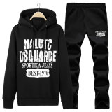 Men's Sports Running Sublimation Track Suit Hooded Sweatshirt Casual Pullover Hoodie+Pants
