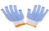 PVC Dots Knit Cotton Work Gloves