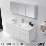 Modern Solid Surface Bathroom Cabinet Wash Basin