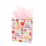Wholesales Birthday Gift Packing Custom Printed Logo Paper Gift Bags