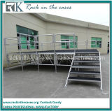 Carpet Finishing Portable Aluminum Stage with Stage Truss for Event