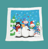 Christmas Compressed Towel Snowman Design Towel (YT-679)