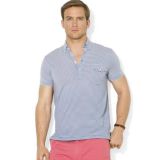 High Quality Hot Sale Polo Striped Lisle Shirt