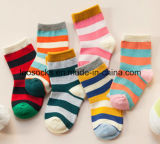 Little Star and Strip Pattern Lovely Baby Socks for Kids