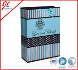 Blue Valentine Gift Bags for Valentine Day with Hang Tag