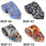 Fashionable 100% Silk /Polyester Printed Tie Wsp-46