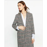 in The Long Suit Collar Fur Coat for Woman's Clothes
