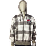OEM High Quality Zip Plain Fleece Hoody Jacket