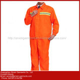 Custom Full Protective Orange Coverall Long Sleeve Uniform Suit Workwear (W369)