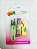 Sewing Craft in Blister Card Packing, Including Measuring Tape Scissors Seam Ripper