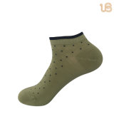 Men's Dots Comb Cotton Ankle Dress Casual Socks