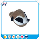Warm Soft Plush Stuffed Brown Fox Animal Slippers for Adults